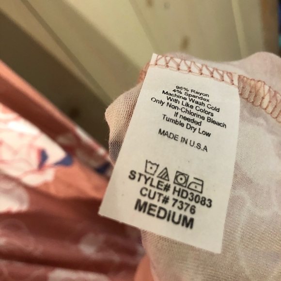 MUST GO!! NWT BRAND NEW Peach Floral Maxi Dress - MEDIUM - Picture 7 of 7